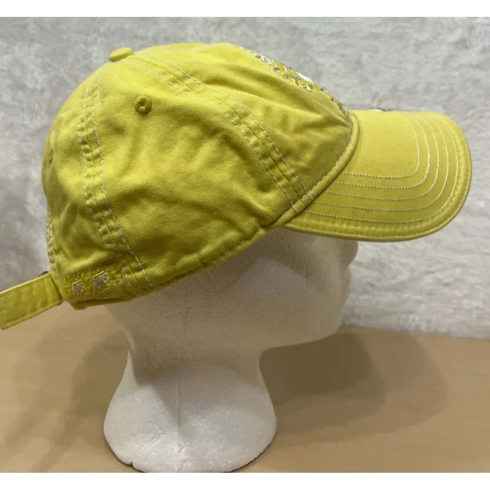2007‎ M&M's Yellow Rhinestone Adjustable Baseball Cap Chase Authentics